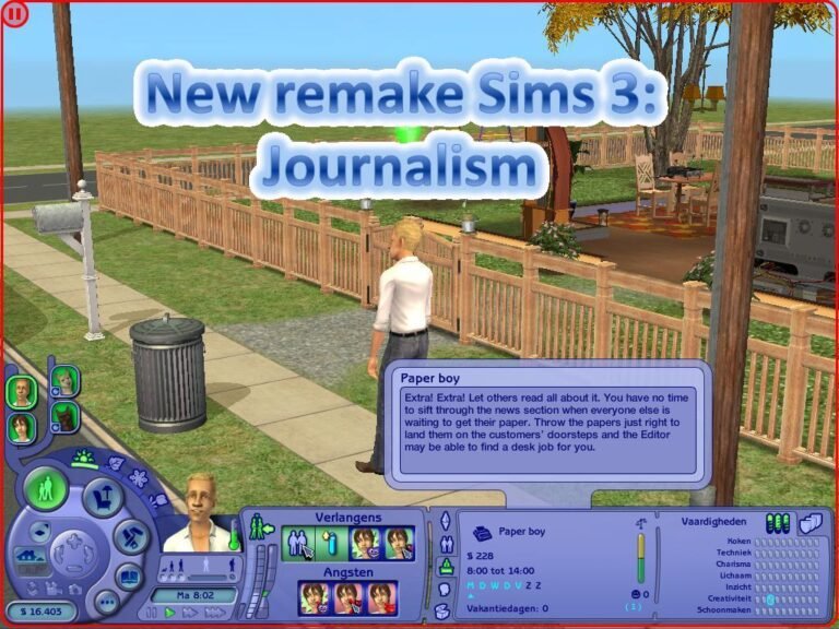 Sims 3 і журналістика:)