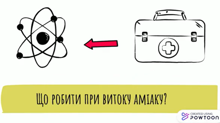 Як поводитися під час витоку аміаку