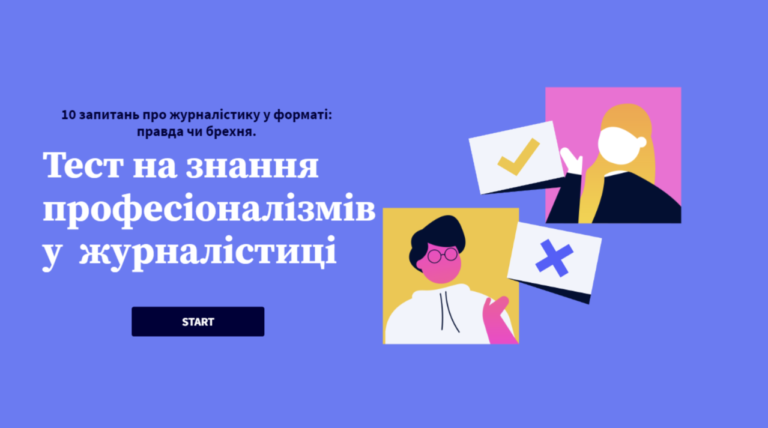 Тест на знання професіоналізмів у журналістиці