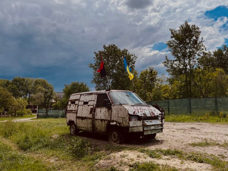 Експозиція Патріотичного музею російсько-української війни в Черкасах