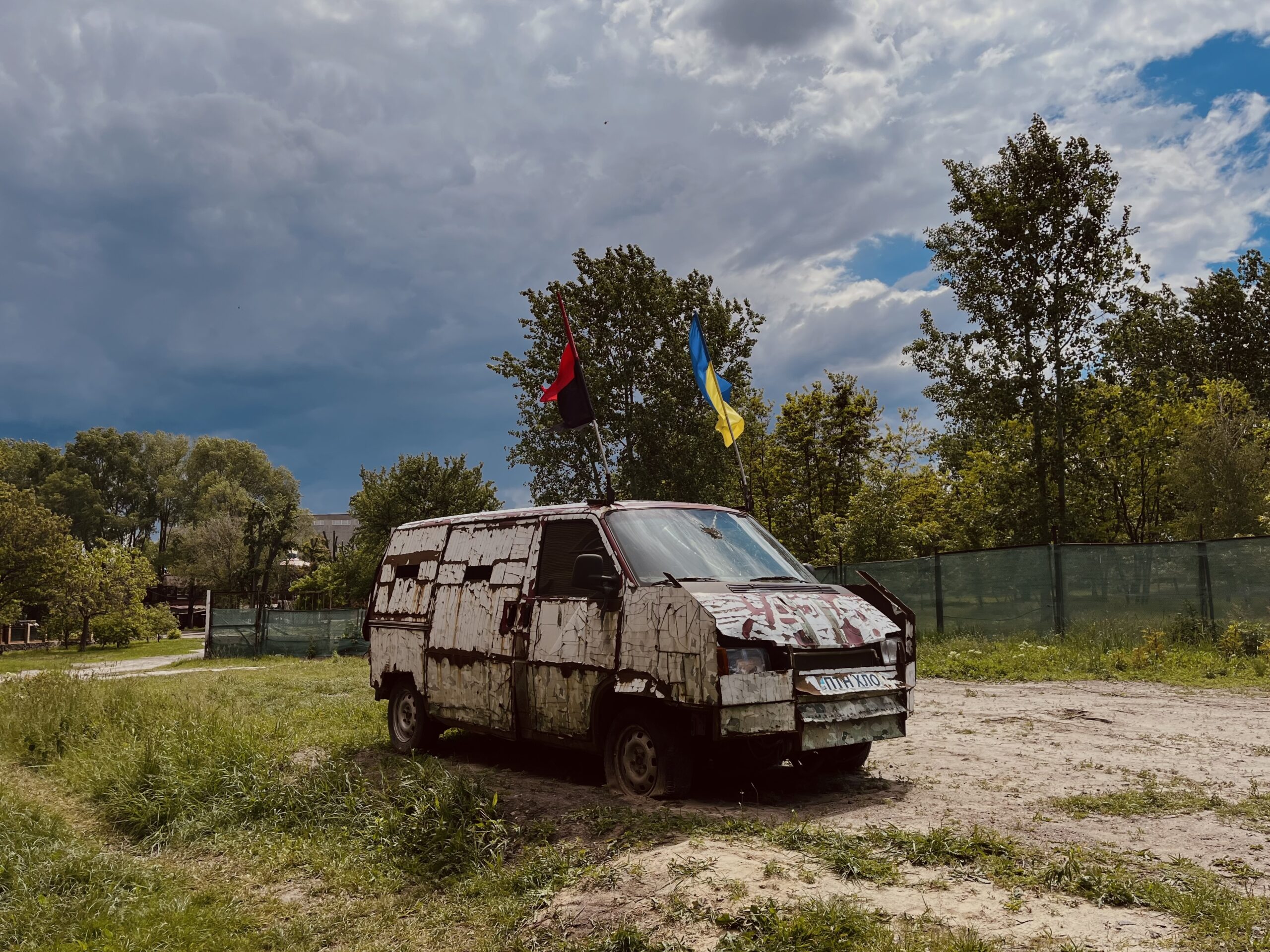 Експозиція Патріотичного музею російсько-української війни в Черкасах