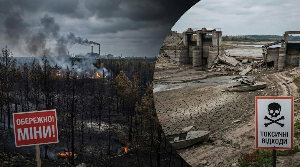 Збитки довкіллю України перевищили 6 трильйонів гривень