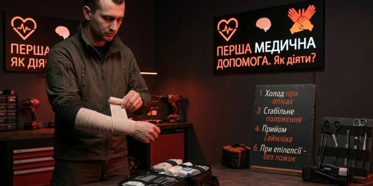 Перша медична допомога: як діяти?