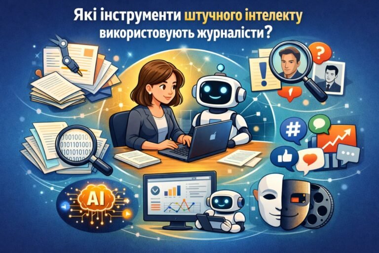 Які інструменти штучного інтелекту використовують журналісти?