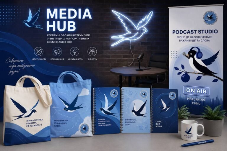 Рекламні офлайн-інструменти у внутрішніх корпоративних комунікаціях ЗВО